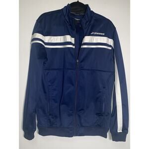 Brooks Equilibrium Technology Tienken II Mens Jacket Navy Blue Size Medium